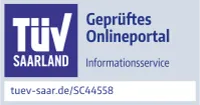 Zertifikat TÜV Saarland ID SC45446